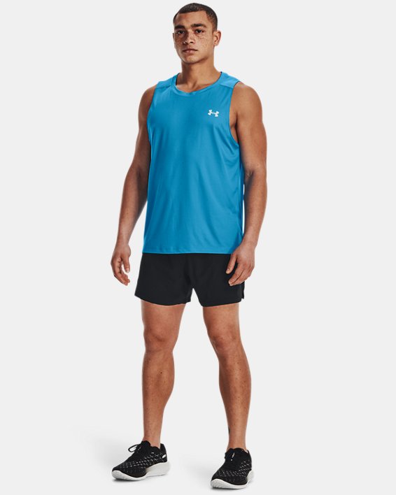 Men's UA Speedpocket 7'' Shorts in Black image number 2
